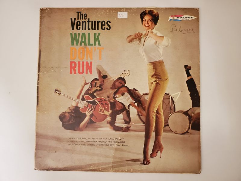 The Ventures Walk Don't Run vinyl record